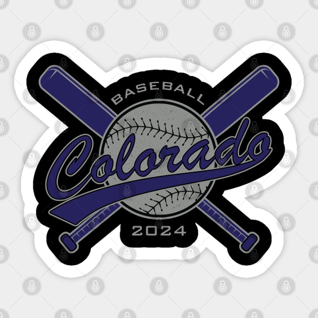 Rockies 2024 Sticker by Nagorniak